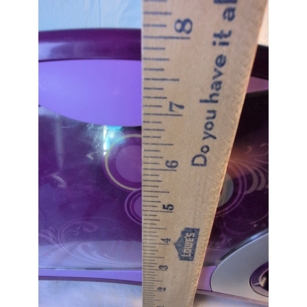 Vintage -Easy-Bake Oven Purple Hasbro 2010 Model 93404‎ Working Tested Light On - Picture 7 of 12